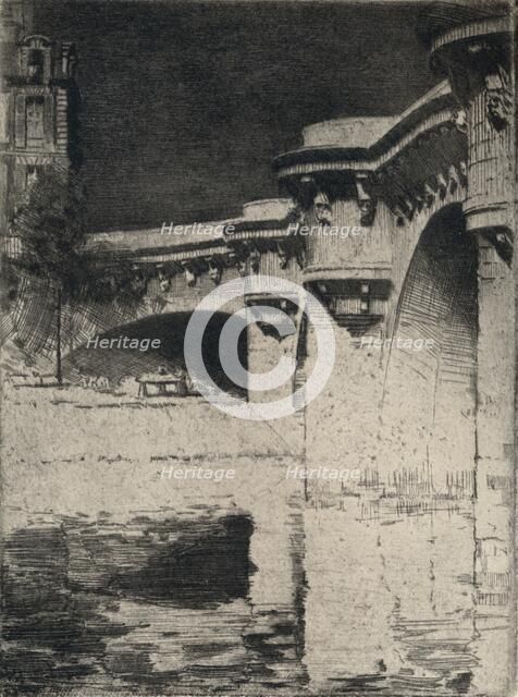 'The Pont Neuf', 1915. Artist: Roi Partridge.