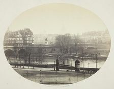 The Pont Neuf in Paris, 1860/75. Creator: Charles Soulier