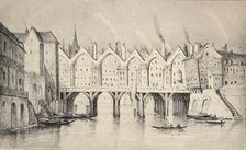 The Pont St Michel in 1550 1915