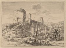 The Ponte Molle. Creator: Jan Dirksz Both