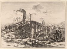 The Ponte Molle. Creator: Jan Dirksz Both