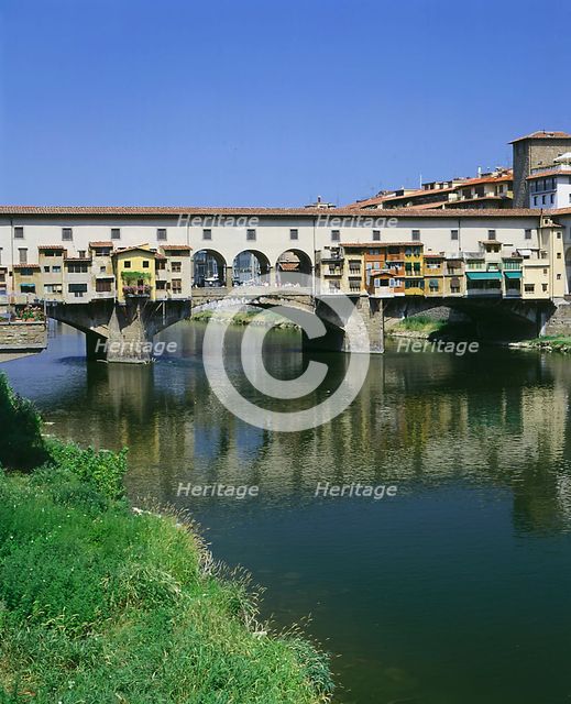 The Ponte Vecchio, Florence, Italy. Creator: Peter Thompson.