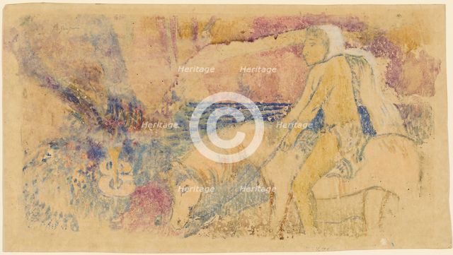 The Pony, c. 1902. Creator: Paul Gauguin.