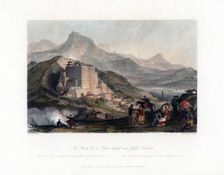 The Poo Ta La, or Great Temple near Zhehol, Tartary China, c1840.Artist: James Tingle