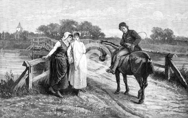 The Post-Boy, by P. R. Morris, A.R.A., 1883. Creator: Unknown.