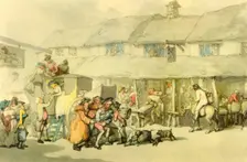 The Post House c1800?, (1942). Creator: Thomas Rowlandson