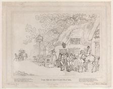 The Post Horse (from The Life of a Racehorse, or The High-Mettled Racer), July 20..., July 20, 1789. Creators: Thomas Rowlandson, John Hassell