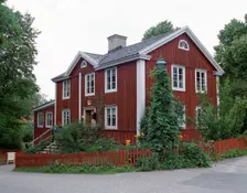 The post office from Smaland, Skansen, Stockholm, Sweden. Creator: Peter Thompson