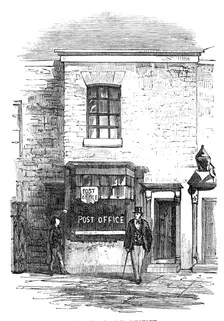 The Post-Office, Rugeley, 1856. Creator: Unknown