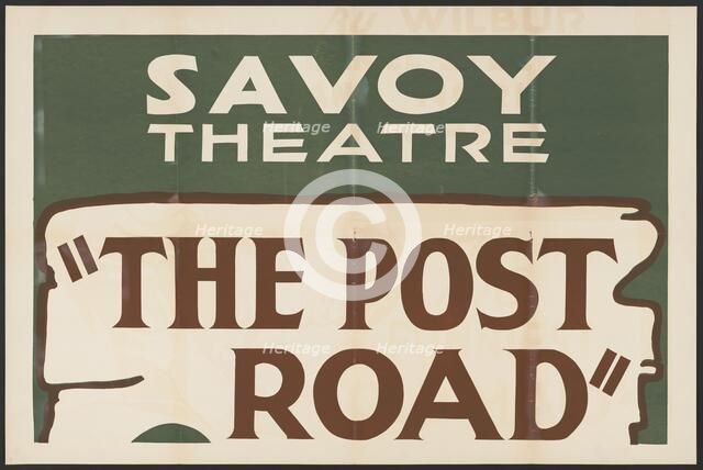 The Post Road, San Diego, 1938. Creator: Unknown.