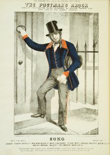 The Postman's Knock c1855 . Creator: Anon