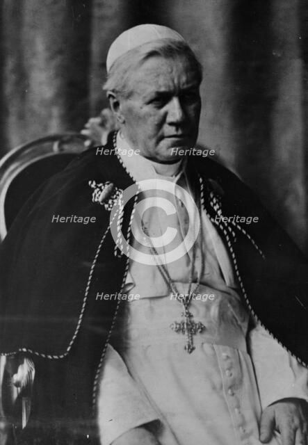 The Pope, 1913. Creator: Bain News Service.
