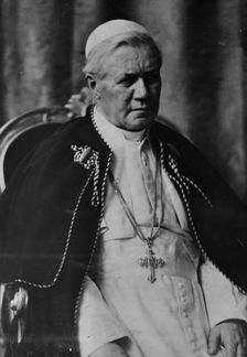 The Pope, 1913. Creator: Bain News Service