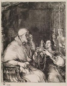 The Pope and the Goldsmith, 1824. Creator: David Wilkie