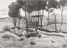 The Poplars, 1893-1894. Creator: Robert Polhill Bevan