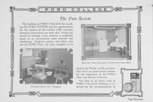 The Poro system; Bath dept.; Chiropody booth- foot treatment, 1922. Creator: Unknown
