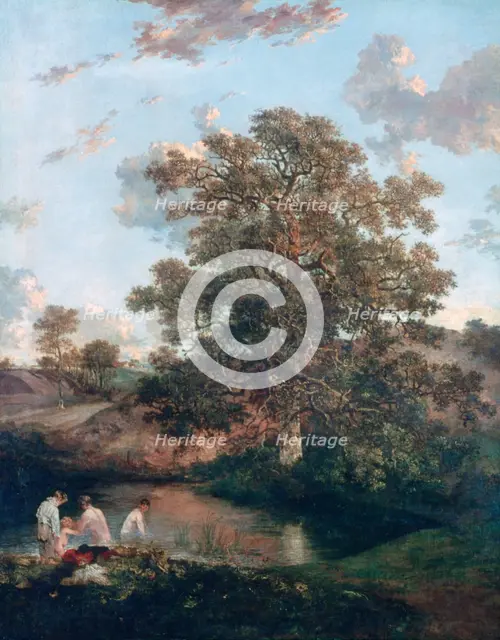 'The Poringland Oak',  c1818-1820. Artist: John Crome