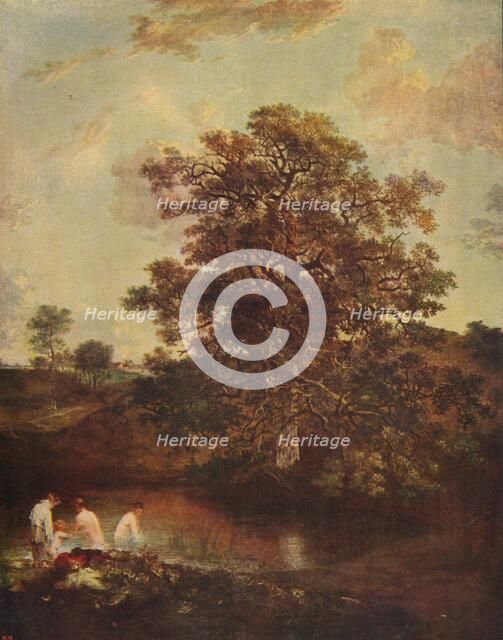 'The Poringland Oak', c1818-1820, (c1915). Artist: John Crome.