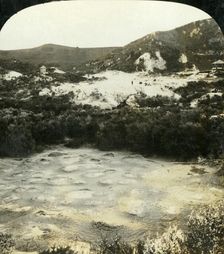 The Porridge Pot, Whaka, Rotorua, New Zealand c1909. Creator: George Rose