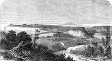 The Port and Castle of Baie: The Cape of Misenum Site of the Garden of Lucullus..., 1856. Creator: Unknown