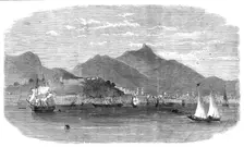 The port and city of Rio De Janeiro, 1864. Creator: Unknown