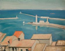 The Port Of Cette, Marseilles, 1924. Creator: Albert Marquet