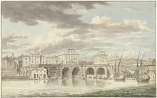 The Port of Civitavecchia, 1779. Creator: Jean Grandjean