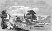 The Port of Bouyouk Dere, near which the combined fleets were anchored 1854. Creator: Unknown