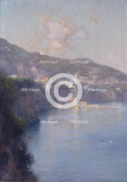 The port of Sorrento, 1912. Creator: Henry Brokman.