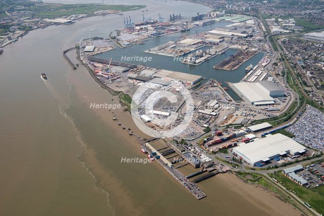 The Port of Tilbury, London, 2018. Creator: Historic England.