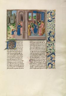 The Portuguese Embassy, c1380s; Chroniques (Book Three), about 1480-1483. Creator: Master of the Soane Josephus