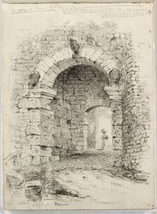 The Porta all'Arco, c1831. Creator: Thomas Cole