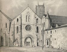 The Portal of the Abbey of St Genevieve 1915