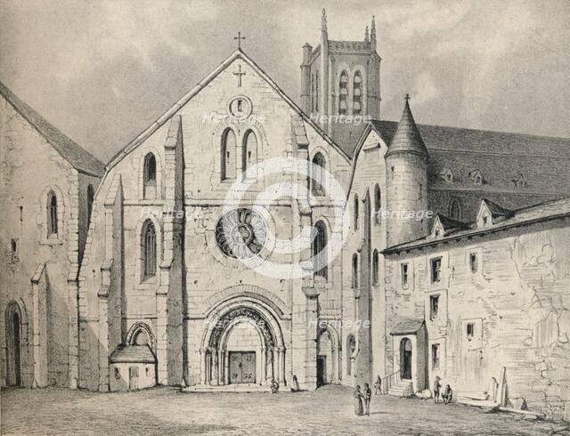 'The Portal of the Abbey of St Genevieve', 1915. Artist: Unknown.