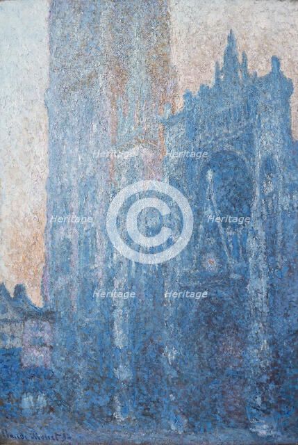 The Portal of the Rouen Cathedral in Morning Light, 1894. Artist: Monet, Claude (1840-1926)