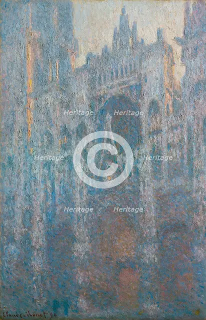 The Portal of Rouen Cathedral in Morning Light, 1894. Artist: Monet, Claude (1840-1926)