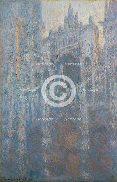 The Portal of Rouen Cathedral in Morning Light, 1894. Artist: Monet, Claude (1840-1926)