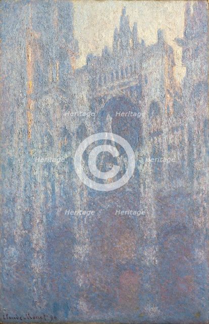 The Portal of Rouen Cathedral in Morning Light, 1894. Creator: Claude Monet.