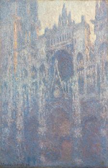 The Portal of Rouen Cathedral in Morning Light, 1894. Creator: Claude Monet