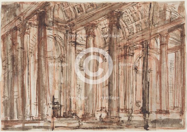 The Portico of the Pantheon, 1750s and early 1760s. Creator: Giovanni Battista Piranesi.
