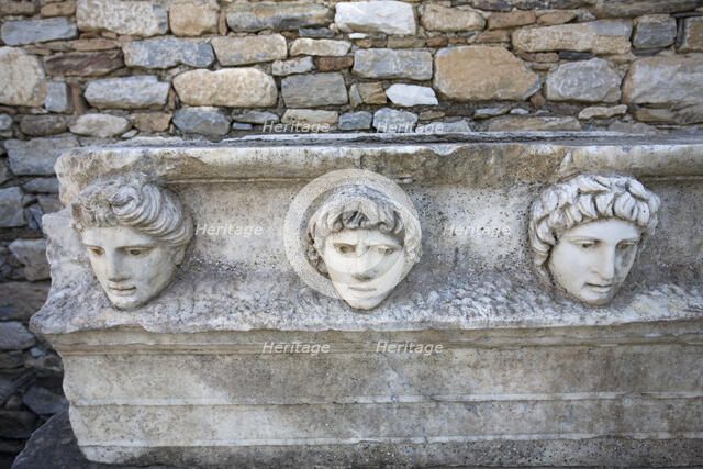 The Portico of Tiberius, Aphrodisias, Turkey. Artist: Samuel Magal