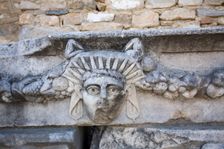 The Portico of Tiberius, Aphrodisias, Turkey. Creator: Samuel Magal