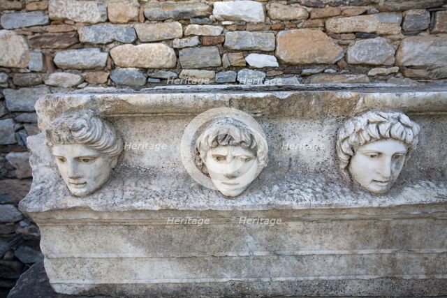 The Portico of Tiberius, Aphrodisias, Turkey. Creator: Samuel Magal.