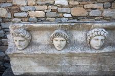 The Portico of Tiberius, Aphrodisias, Turkey. Creator: Samuel Magal