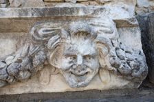 The Portico of Tiberius, Aphrodisias, Turkey. Creator: Samuel Magal