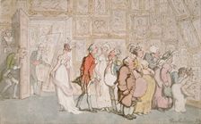 The Portrait Painter's Ante-room, 1809. Artist: Thomas Rowlandson