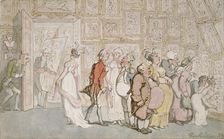 The Portrait Painter's Ante-room, 1809. Artist: Thomas Rowlandson
