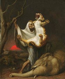 The Power of Death, c.1890. Creator: Beard, William Holbrook (1824-1900)