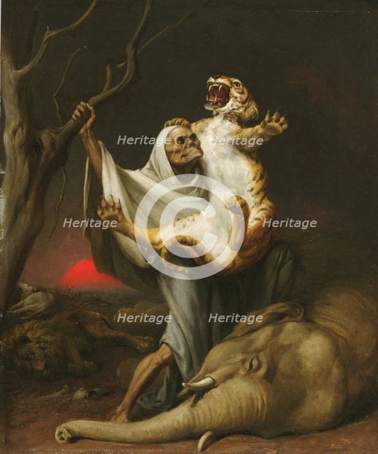 The Power of Death, c.1890. Creator: Beard, William Holbrook (1824-1900).