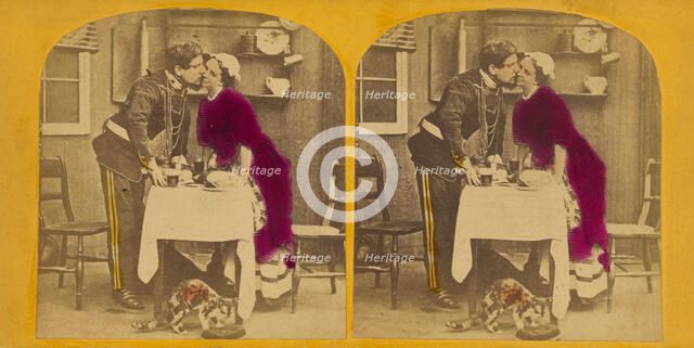 The Power of Love., 1870s. Creator: Charles A. Beckford.